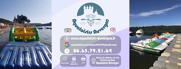 AQUALOISIRS AUVERGNE, Parc Aquatique à Lanobre